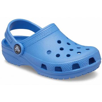 Crocs Klassiska Clogs Tjej Blå Blå | Sverige 1586MQZA